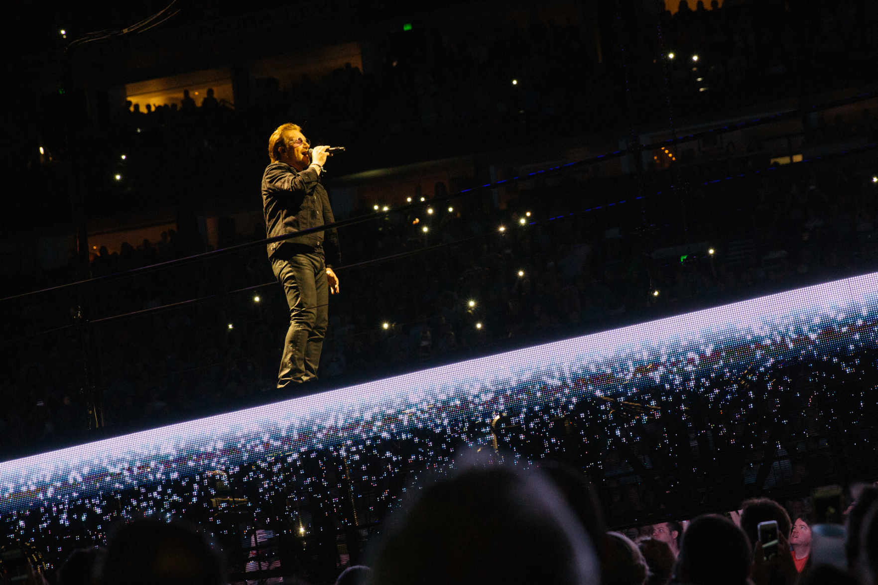 U2 Challenges Itself and Audience at Dazzling Bridgestone Arena Debut